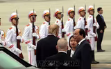 Toàn cảnh Tổng thống Mỹ Donald Trump rời cuộc họp thượng đỉnh, lên máy bay về nước