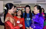 Phu nhân Việt Nam và Indonesia thăm Bảo tàng Phụ nữ