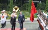 Tổng Bí thư, Chủ tịch nước Nguyễn Phú Trọng đón Chủ tịch Cuba thăm Việt Nam