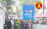 [ẢNH] Hành trình đoàn xe chở Chủ tịch Triều Tiên Kim Jong-un từ Lạng Sơn về Hà Nội