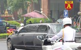 [ẢNH] Hành trình đoàn xe chở Chủ tịch Triều Tiên Kim Jong-un từ Lạng Sơn về Hà Nội