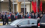 [ẢNH] Toàn bộ hình ảnh Chủ tịch Triều Tiên tới ga Đồng Đăng, lên ô tô về Hà Nội