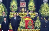 [ẢNH] Lễ truy điệu nguyên Chủ tịch nước, Đại tướng Lê Đức Anh tại Nhà tang lễ Quốc gia