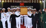 [ẢNH] Lễ truy điệu nguyên Chủ tịch nước, Đại tướng Lê Đức Anh tại Nhà tang lễ Quốc gia
