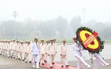 [ẢNH] Lãnh đạo Đảng, Nhà nước vào Lăng viếng Chủ tịch Hồ Chí Minh