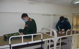 Ban CHQS huyện Thạch Thất: Tiếp nhận, phục vụ công dân cách ly, theo dõi sức khỏe