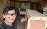 Chàng trai Việt bắt đầu chuyến phiêu lưu vòng quanh thế giới bằng xe máy
