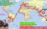 Chàng trai Việt bắt đầu chuyến phiêu lưu vòng quanh thế giới bằng xe máy