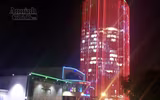 Tòa nhà màu sắc nhất Hà Nội lung linh trong đêm