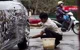 'Chát' như giá rửa ô tô chiều 30 Tết