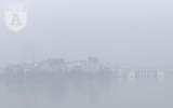 Những cảnh lạ khi Hà Nội mờ mịt sương