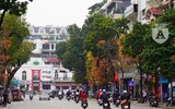 Phố Hà Nội đẹp ngỡ ngàng mùa cây trút lá