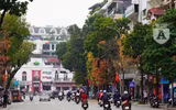 Phố Hà Nội đẹp ngỡ ngàng mùa cây trút lá