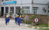 Xử lý nhanh các tình huống cháy, nổ kho xăng dầu