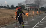 Cảnh sát phòng cháy, chữa cháy Hà Nội đua tài xử lý nhanh các tình huống cháy nổ  ​