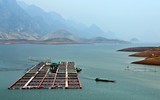 Chuyện ghi bằng ảnh ở phía dưới lòng hồ thủy điện Sơn La