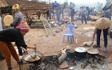 Độc đáo cách làm nhà của đồng bào Thái ở Tây Bắc