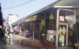 Huy động nhiều lực lượng diễn tập chữa cháy, cứu nạn tại chợ Nành xã Ninh Hiệp