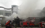 Giải quyết nhanh tình huống cứu nạn, chữa cháy giả định tại Aeon Mall Long Biên  ​