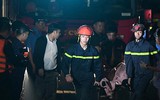 Toàn cảnh các lực lượng trắng đêm tìm kiếm cứu nạn xe ô tô gặp nạn trên sông Hồng
