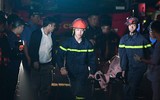 Toàn cảnh các lực lượng trắng đêm tìm kiếm cứu nạn xe ô tô gặp nạn trên sông Hồng