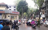 Những hình ảnh Công an Hà Nội cùng các lực lượng chức năng đảm bảo ANTT lễ viếng nguyên Chủ tịch nước Lê Đức Anh