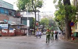 Những hình ảnh Công an Hà Nội cùng các lực lượng chức năng đảm bảo ANTT lễ viếng nguyên Chủ tịch nước Lê Đức Anh