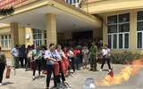 Phổ biến kỹ năng cứu nạn, chữa cháy cho các cô giáo mầm non