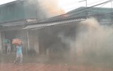 Cư dân phường Phúc Xá khẩn trương với các tình huống cháy giả định