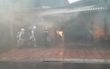 Cư dân phường Phúc Xá khẩn trương với các tình huống cháy giả định