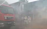 Cư dân phường Phúc Xá khẩn trương với các tình huống cháy giả định