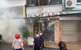 Xử lý tình huống giả định cháy, do đối tượng xấu dùng xăng đốt