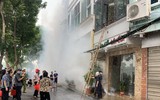 Xử lý tình huống giả định cháy, do đối tượng xấu dùng xăng đốt