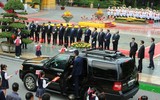 [Ảnh] Toàn cảnh lễ đón chính thức Chủ tịch Triều Tiên Kim Jong-un tại Phủ Chủ tịch