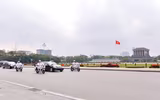 [Ảnh] Toàn cảnh lễ đón chính thức Chủ tịch Triều Tiên Kim Jong-un tại Phủ Chủ tịch