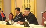 [Ảnh] Toàn cảnh lễ đón chính thức Chủ tịch Triều Tiên Kim Jong-un tại Phủ Chủ tịch