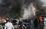 Giữa cảnh loạn lạc, trẻ em ở Idlib, Syria vượt bom đạn đến trường