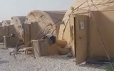 [Ảnh] Không còn gì sau khi Mỹ đặt bom tự phá hủy căn cứ ở Bắc Syria