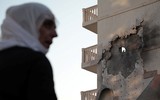 [Ảnh] Không còn gì sau khi Mỹ đặt bom tự phá hủy căn cứ ở Bắc Syria