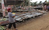 [Ảnh] Động đất 6,5 độ richter ở Philippines, Tổng thống Duterte an toàn dù tư dinh bị nứt