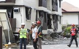 [Ảnh] Động đất 6,5 độ richter ở Philippines, Tổng thống Duterte an toàn dù tư dinh bị nứt