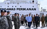 Tổng thống Indonesia thăm đảo Natuna trong bối cảnh đối đầu với tàu Trung Quốc