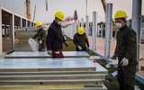 Hình ảnh mới nhất về xây dựng 2 bệnh viện chống đại dịch viêm phổi ở Vũ Hán