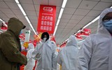 Cảnh người dân Vũ Hán đi chợ, mua sắm thời đại dịch