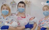 [Ảnh] Cả trăm trẻ em được đẻ thuê mắc kẹt tại Ukraine vì đại dịch Covid-19