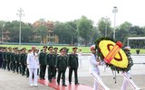 Lãnh đạo Đảng, Nhà nước đặt vòng hoa, vào lăng viếng Chủ tịch Hồ Chí Minh