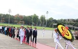 Lãnh đạo Đảng, Nhà nước đặt vòng hoa, vào lăng viếng Chủ tịch Hồ Chí Minh