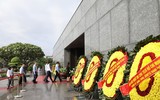 Lãnh đạo Đảng, Nhà nước đặt vòng hoa, vào lăng viếng Chủ tịch Hồ Chí Minh