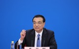 [Ảnh] Thủ tướng Trung Quốc Lý Khắc Cường trả lời phóng viên quốc tế về các 