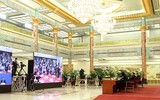 [Ảnh] Thủ tướng Trung Quốc Lý Khắc Cường trả lời phóng viên quốc tế về các 